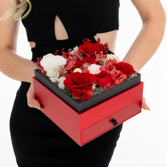 Eternal Rose Square Box